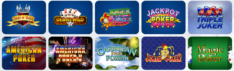 Video Poker Millionz Casino