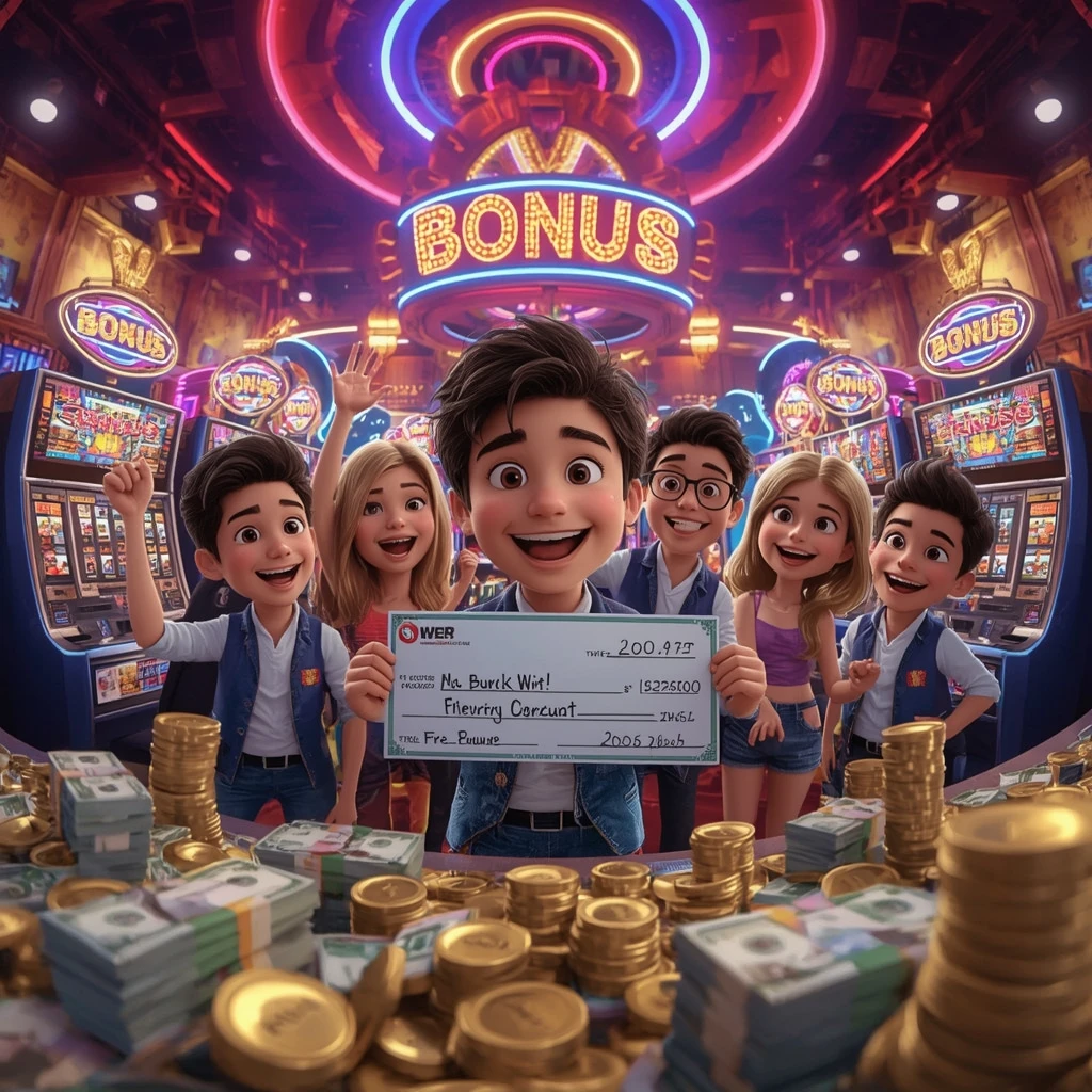 bonus dans les mains de l'homme au casino MILLIONZ CASINO